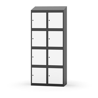 Boxskåp Novis sluttande tak 4:2 B80