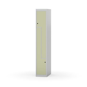 Klädskåp Novis Z plant tak 2 fack B30