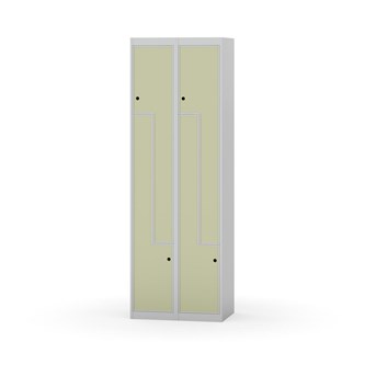 Klädskåp Novis Z plant tak 4 fack B60