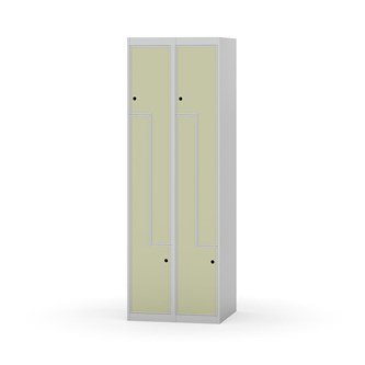 Klädskåp Novis Z plant tak 4 fack B60