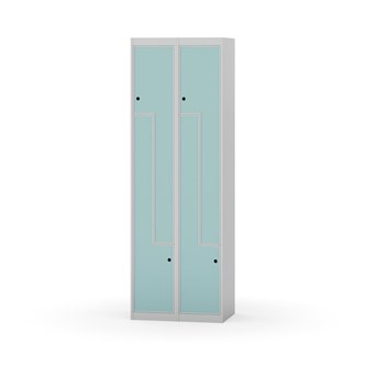 Klädskåp Novis Z plant tak 4 fack B60