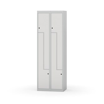 Klädskåp Novis Z plant tak 4 fack B60