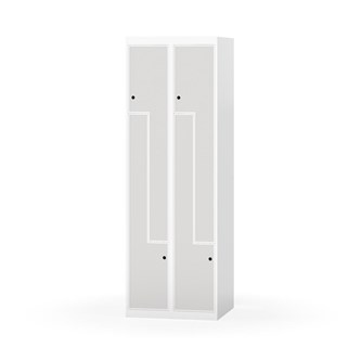 Klädskåp Novis Z plant tak 4 fack B60