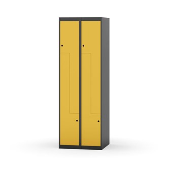 Klädskåp Novis Z plant tak 4 fack B60