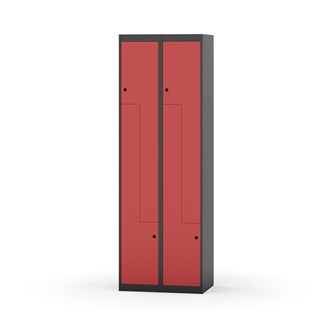 Klädskåp Novis Z plant tak 4 fack B60