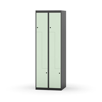 Klädskåp Novis Z plant tak 4 fack B60