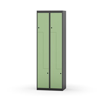 Klädskåp Novis Z plant tak 4 fack B60