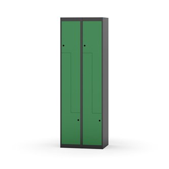 Klädskåp Novis Z plant tak 4 fack B60