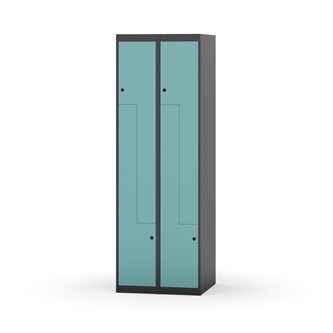 Klädskåp Novis Z plant tak 4 fack B60