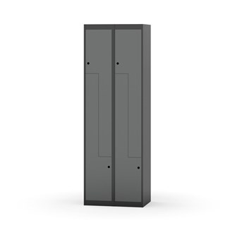 Klädskåp Novis Z plant tak 4 fack B60