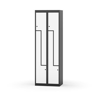 Klädskåp Novis Z plant tak 4 fack B60