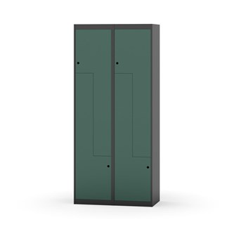 Klädskåp Novis Z plant tak 4 fack B80