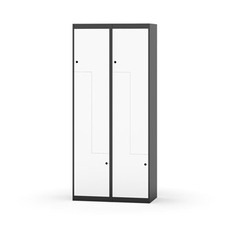 Klädskåp Novis Z plant tak 4 fack B80