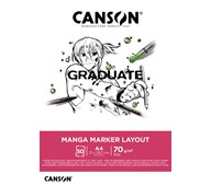 Manga Marker block GRADUATE 70 g, A4