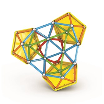 Geomag Supercolor recycled, 142 delar