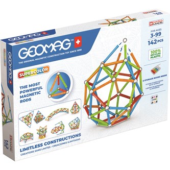 Geomag Supercolor recycled, 142 delar