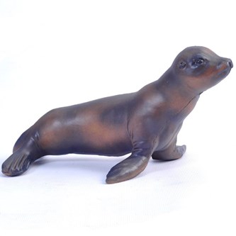 Green rubber toys Mjuk säl