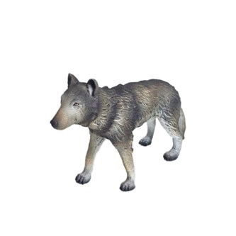 Green rubber toys Mjuk varg