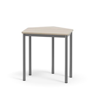 Bord 12:38 FSC HT 5-hörn 70x60 cm silverstativ