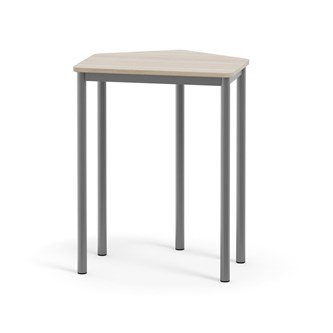 Bord 12:38 FSC HT 5-hörn 70x60 cm silverstativ