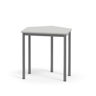 Bord 12:38 FSC HT 5-hörn 70x60 cm silverstativ