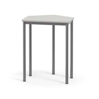 Bord 12:38 FSC HT 5-hörn 70x60 cm silverstativ