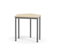 Bord 12:38 FSC HT 5-hörn 70x60 cm silverstativ