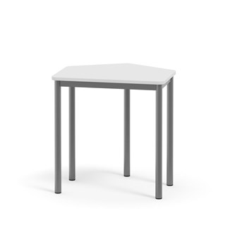 Bord 12:38 FSC HT 5-hörn 70x60 cm silverstativ