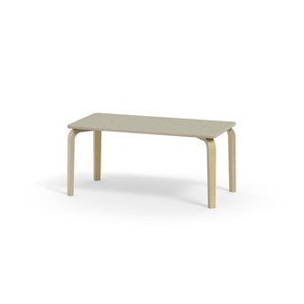 Bord Arcus akustik linoleum björk 120x60 cm