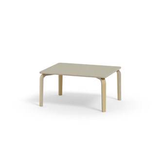 Bord Arcus akustik linoleum björk 100x80 cm