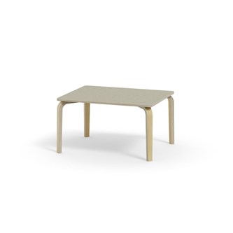 Bord Arcus akustik linoleum björk 100x80 cm