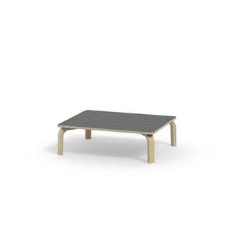 Bord Arcus akustik linoleum björk 100x80 cm