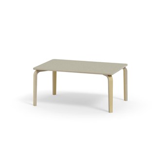 Bord Arcus akustik linoleum björk 120x80 cm