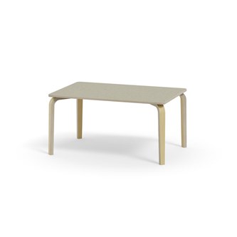 Bord Arcus akustik linoleum björk 120x80 cm