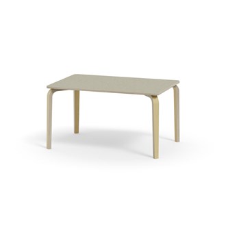 Bord Arcus akustik linoleum björk 120x80 cm