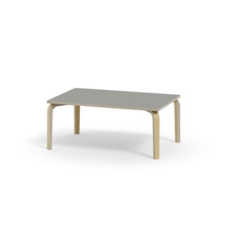 Bord Arcus akustik linoleum björk 120x80 cm