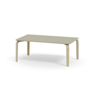 Bord Arcus akustik linoleum björk 140x80 cm