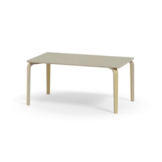 Bord Arcus akustik linoleum björk 140x80 cm