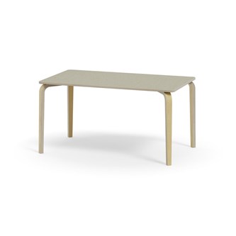 Bord Arcus akustik linoleum björk 140x80 cm