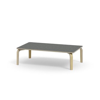 Bord Arcus akustik linoleum björk 140x80 cm