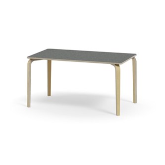 Bord Arcus akustik linoleum björk 140x80 cm