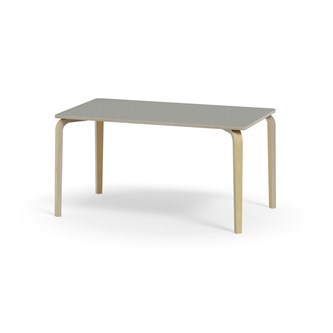 Bord Arcus akustik linoleum björk 140x80 cm