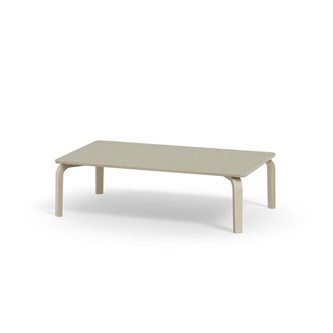 Bord Arcus akustik linoleum vitpig. björk 140x80 cm