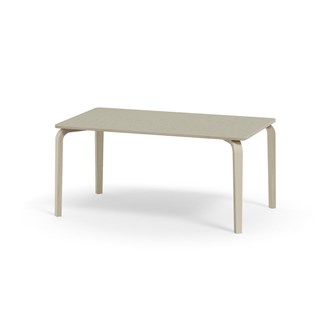 Bord Arcus akustik linoleum vitpig. björk 140x80 cm