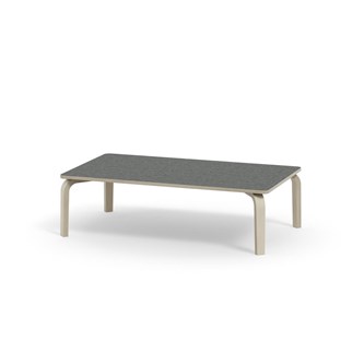 Bord Arcus akustik linoleum vitpig. björk 140x80 cm