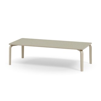 Bord Arcus akustik linoleum vitpig. björk 180x80 cm