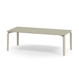 Bord Arcus akustik linoleum vitpig. björk 180x80 cm