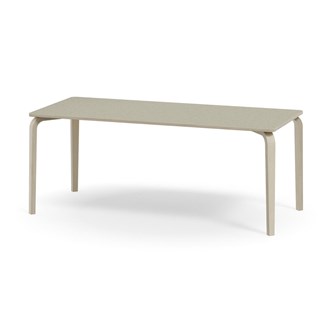 Bord Arcus akustik linoleum vitpig. björk 180x80 cm