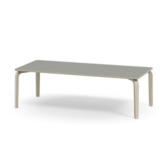 Bord Arcus akustik linoleum vitpig. björk 180x80 cm