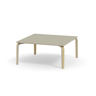 Bord Arcus akustik linoleum björk 120x120 cm